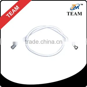 WHITE PVC SHOWER FLEXIBLE SILVER BATHROOM SILVER HOSE thumbnail-1