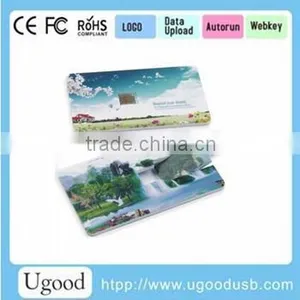 Full Capacity Hot Card Usb Flash,full Color Printing Card Usb on 2 Sides,plastic Credit Card Usb thumbnail-1