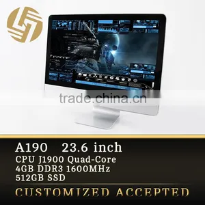High Configuration All-in-one PC Desktop Computer LCD Monitor With VGA thumbnail-1