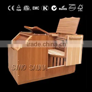 Portable Minihalf Body Far Infrared Small Sauna With CE/ETL/TUV/ISO9001 thumbnail-1