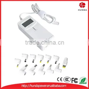 90W Automatic LCD 2 in 1 for HOME & Car Universal AC Adapter With 12pcs Tips thumbnail-2
