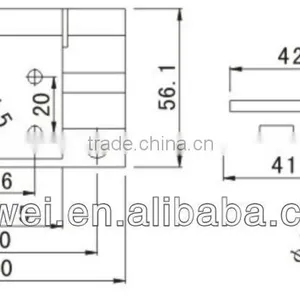 80318910 Aluminum Casement Window Hinge thumbnail-2