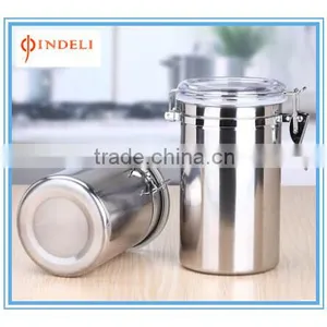 2016 Stainless Steel Kitchen Storage Jar / Storage Box / Canister Set thumbnail-1