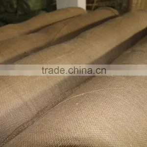 100% Jute Cloth Eco Friendly Table Cloth Jute Fabric (JF-095) thumbnail-1