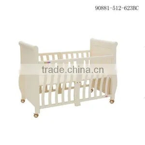 Wooden Bed New Born Baby Bed Wooden Baby Bed 90881-512-623BC thumbnail-1