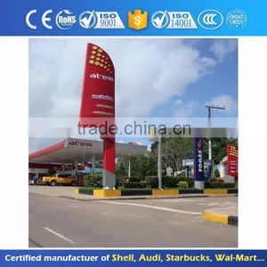 Digital Colored Pylons Totem Advertising Outdoor Prices thumbnail-1