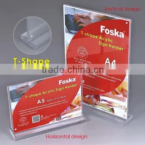 Acrylic Sign Holder thumbnail-1