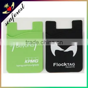 Hotsale Promotional Adhesive Silicone Card Holder,silicone Smart Wallet for Gifts thumbnail-3