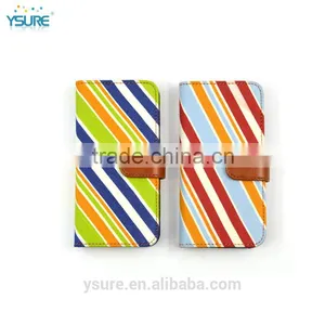Colorful Unique Design Wallet Fabric Leather Phone Case For Asus Zenfone 2 With PVC ID and Credit Card Slots thumbnail-5