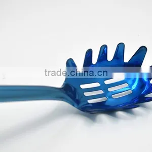 Non-stick TPR Handle Hot Sale Popular Titanize Kitchen Pasta Spoon thumbnail-5