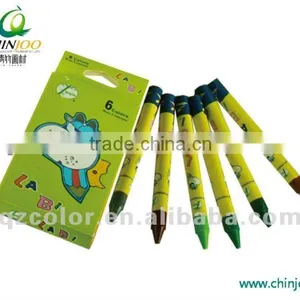 6 Colors Wax Crayon Set thumbnail-1