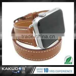 Beautiful and Unique Genuine Leather Watch Hand Band for Iwatch thumbnail-1