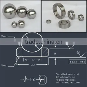 V11-125 Api Valve Ball and Seat/Corrosion Resistant Ball Valve thumbnail-1