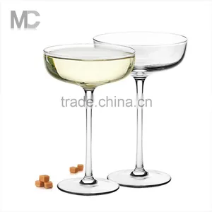 Wholesale Unique Cheap Wedding Coupe Clear Champagne Glass thumbnail-1