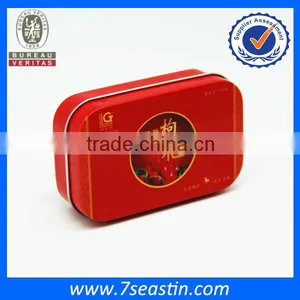 Tin Box for Health Care Medicine Pills Needlework Tin Can thumbnail-4