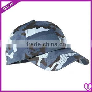 Custom Blue Camo Baseball Cap thumbnail-1