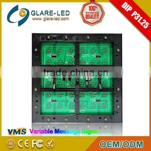 High Brightness P31.25 VMS LED Traffic Display Fixed Variable Speed Limit Electronic Message Centers Traffic Signs Manufacturer thumbnail-5