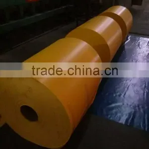 Green Heavy Grade Tarpaulin PVC Fabric/ PVC Vinyl Fabric/PVC Coated Tarpaulin Fabric thumbnail-3