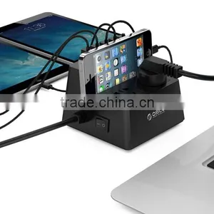 2015 OEM Hot Sale 2 Outlet Usb Smart Power Strip With 5 USB Charger thumbnail-3