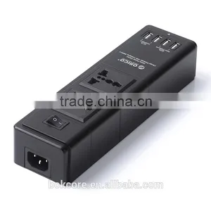 2015 OEM/ORICO Wholesale ORICO HPC-2A4U 2 Outlet Electrical Power Strip Plus 4 USB HUB Surge Protector thumbnail-2
