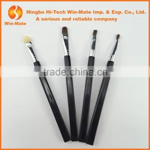 Wholesale Promotion 6pcs Black Hair and Black Handle Makeup Brush Set Free Sample thumbnail-3