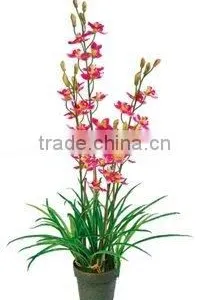 Artificial Decorative Orchid Flower/fake Flower/plastic Orchid Flowers thumbnail-1