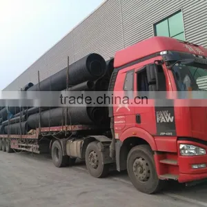 Steel Belt Reinforcing Corrugated pe Pipe for Underground Sewage thumbnail-1