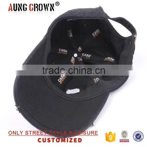 Applique Wholesale Custom Cowboy Baseball Caps thumbnail-6