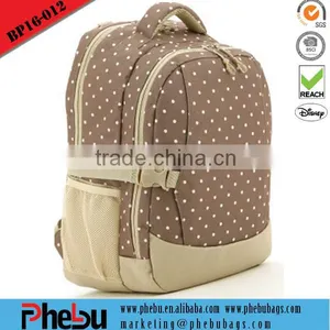 Best Sell Custom European Shoulder Long Strap School Backpack(BP16-012) thumbnail-1