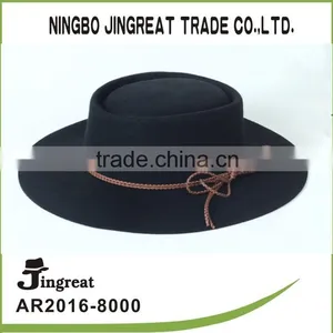 Autumn and Winter Custom 100% Wool Top Hat Fashion Hat Hats Were Exported to England thumbnail-1