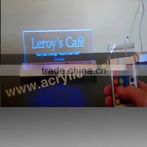 Custom Acrylic Led Signs With Aluminum Base Manufacture thumbnail-1