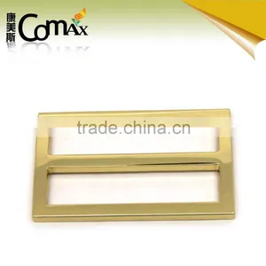 Square Gold Metal Tri-glide Buckle for Bag thumbnail-1