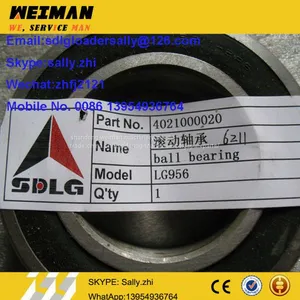 SDLG Ball Bearing, 4021000020, SDLG Loader Parts for SDLG Wheel Loader LG956 thumbnail-2