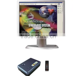 Wireless ECG Stress Test System WiFi With ST Software Kit+Trolley+ Treadmill thumbnail-2