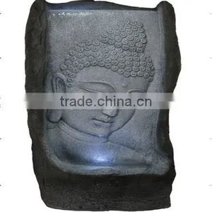 Special Buddha Buddha Head Home Furnishing Decoration Waterscape Rockery Water Fountain Humidifier Resin Crafts Furnishings Gift thumbnail-1