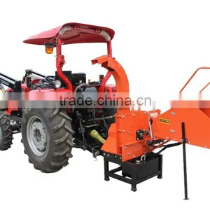 Tractor Wood Chipper TH-8, Two Hydraulic Self Feeding Rollers, PTO Driven, CE thumbnail-5