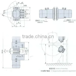 Hottest Sale!!! YQP(SB) 250hydraulic Failure Protection Brake Series thumbnail-3