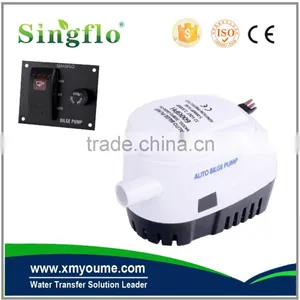 Singflo New Design Automatic 1100 GPH 12v Submersible Marine Boat Bilge Water Pump With Float Switch thumbnail-2
