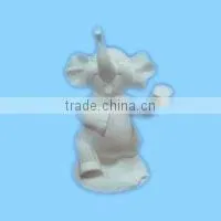 Ceramic Little Elephant Shaped Kid's DIY Bisque Figurine thumbnail-1