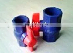 PVC OCTAGONAL BALL VALVE thumbnail-1