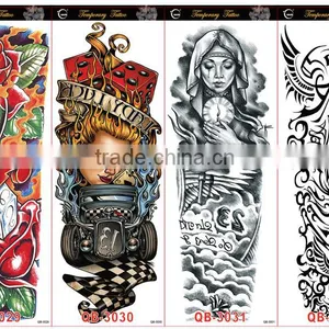 Tattoo Sticker for Arm Tattoo Black White Tattoo Sticker Amazon OEM Designs thumbnail-6