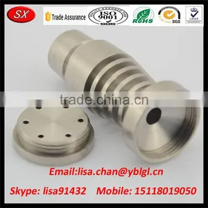 Customzied CNC Milling Aluminum Socket Pipe Fittings thumbnail-3