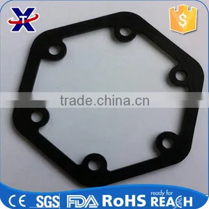 Black Silicone Rubber Gasket thumbnail-1