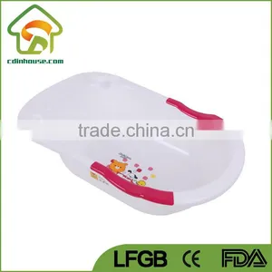 PP Plastic Standing Deep Baby Bath Tubs With Valve thumbnail-5