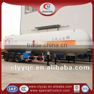 60m3 3 Axle Lpg Semi Low Bed Semi Trailer thumbnail-2