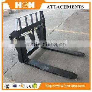 HCN Brand BM04 Series Skid Steer Loader Attachment Pallet Fork thumbnail-3