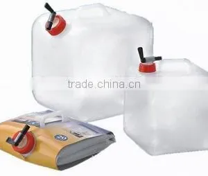 20L Collapsible Jerry Can Plastic Collapsible Jerry Cans With Screw Cap & Tap thumbnail-3