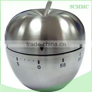 Low Price Custom Wholesale Stainles Steel Apple Kitchen Timer thumbnail-1