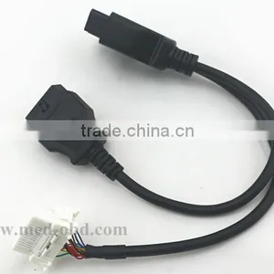 J1962M to 2 J1962F, Y Cable Splitter 1ft thumbnail-3