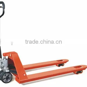 Hand Scissor Lift 2 Ton Pallet Truck Scale thumbnail-2